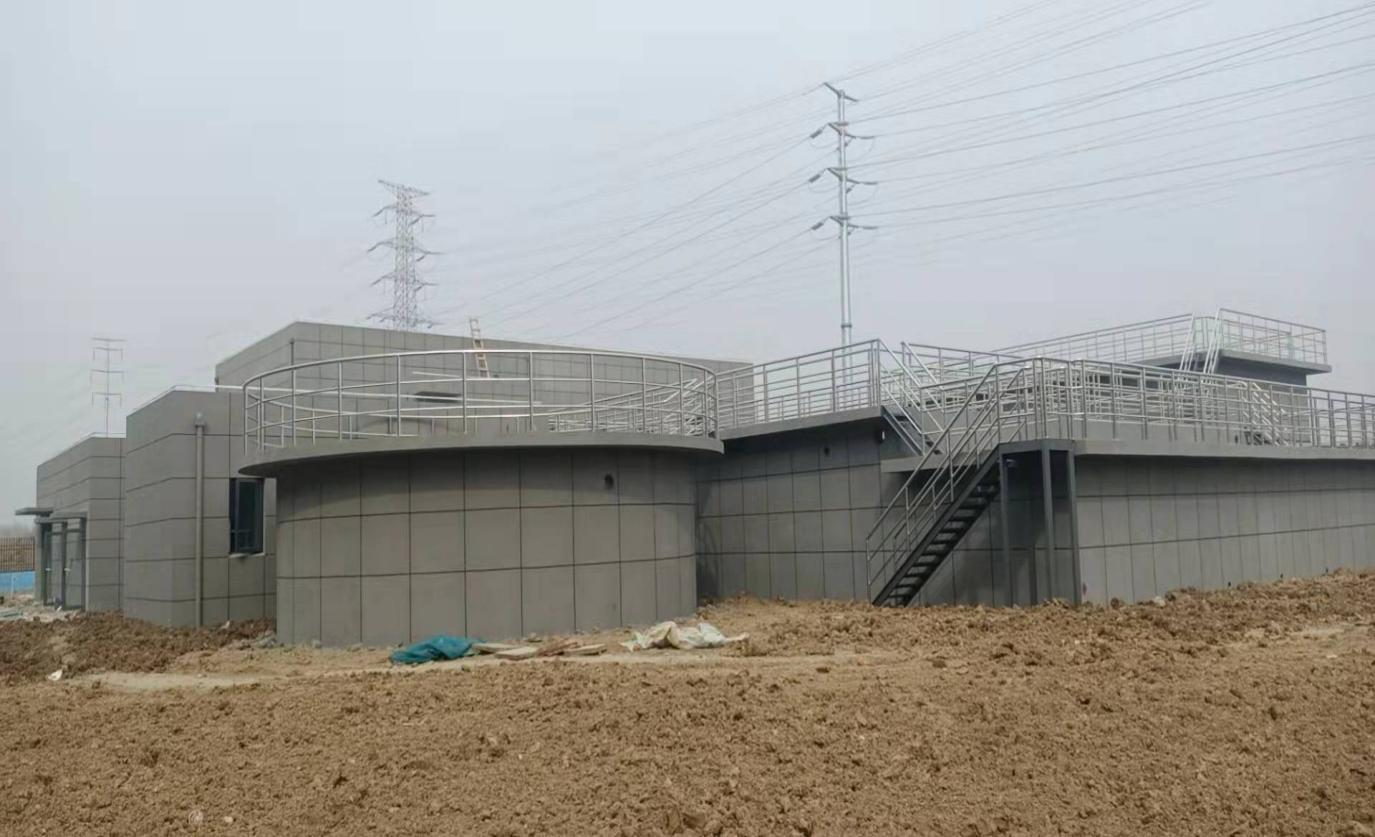 【中揚(yáng)資訊】江蘇阿惠食品有限公司污水處理項目土建全面完工